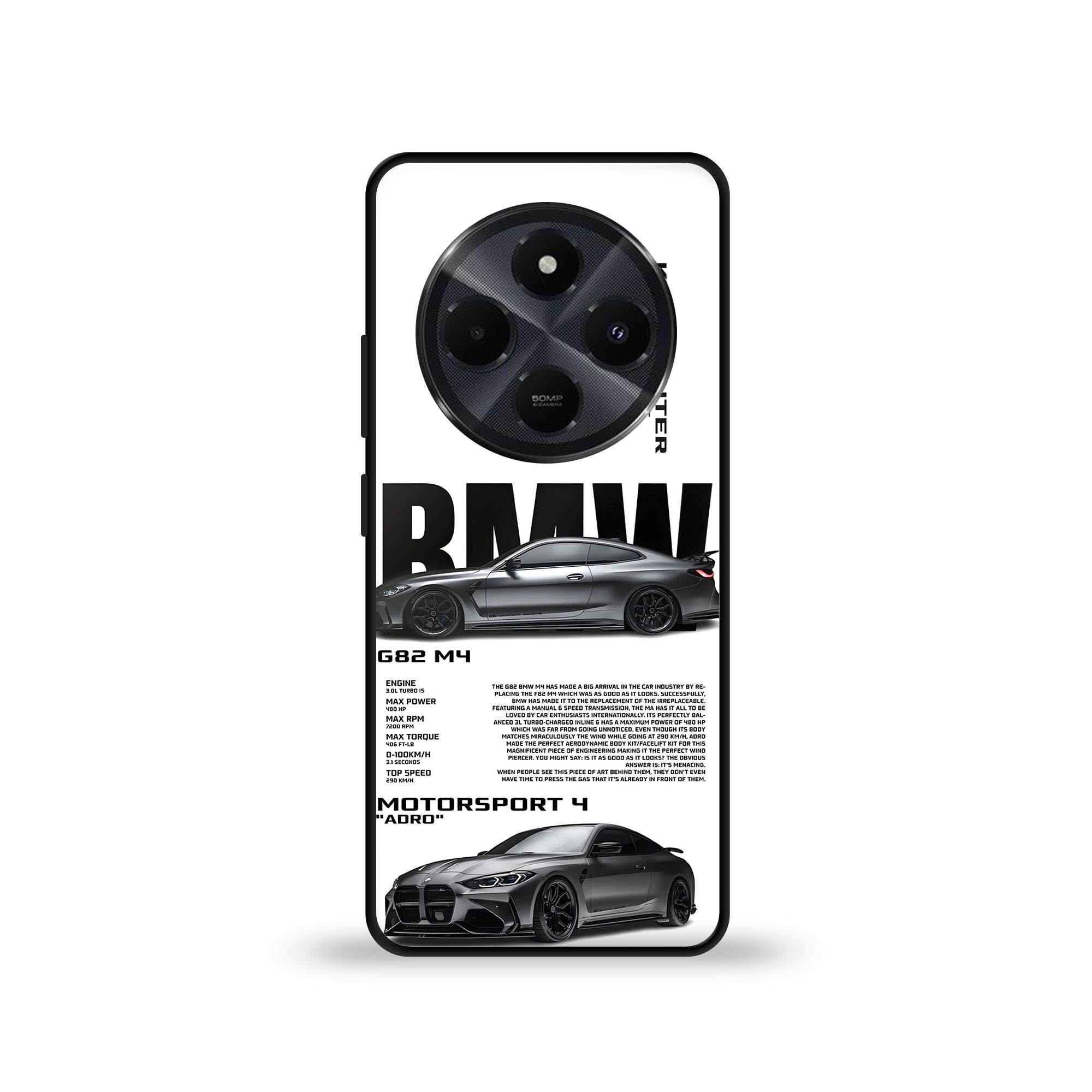 Redmi A3 - Wallpaper 160 - Premium Printed Glossy Phone Case