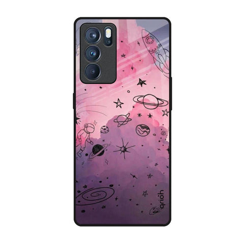 Space Doodles Glossy Case for Oppo Reno6 Pro