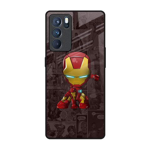 Angry Baby Super Hero Glossy Case for Oppo Reno6 Pro