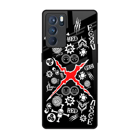Red Zone Glossy Case for Oppo Reno6 Pro