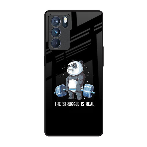 Real Struggle Glossy Case for Oppo Reno6 Pro