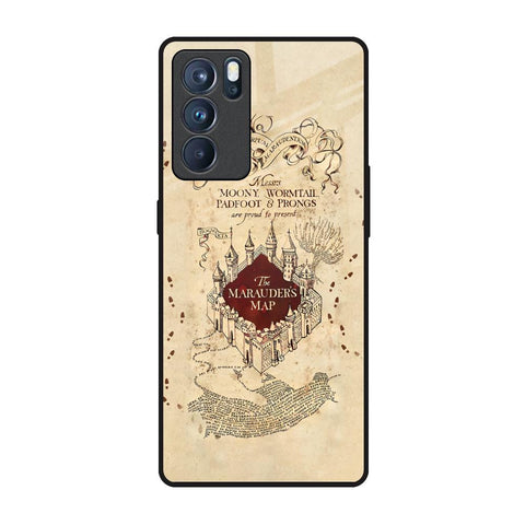 Magical Map Glossy Case for Oppo Reno6 Pro