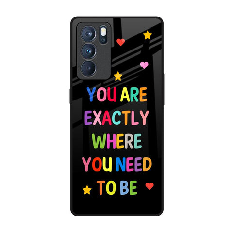 Magical Words Glossy Case for Oppo Reno6 Pro