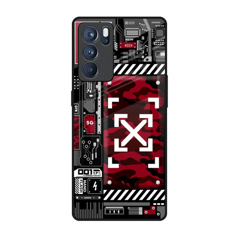Technology Art Glossy Case for Oppo Reno6 Pro