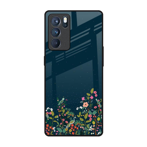 Small Garden Glossy Case For Oppo Reno6 Pro