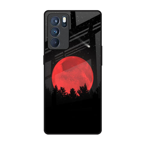 Moonlight Aesthetic Glossy Case For Oppo Reno6 Pro