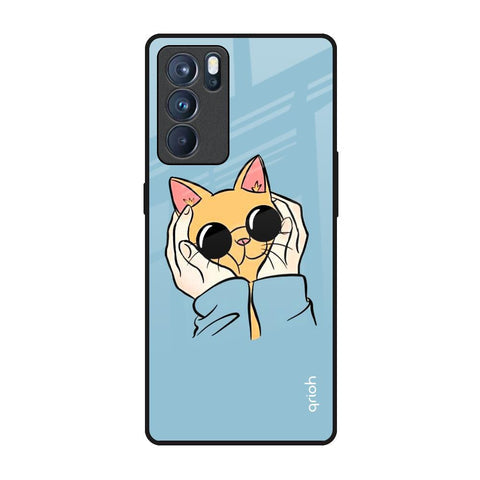 Adorable Cute Kitty Glossy Case For Oppo Reno6 Pro