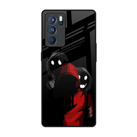 Shadow Character Glossy Case for Oppo Reno6 Pro