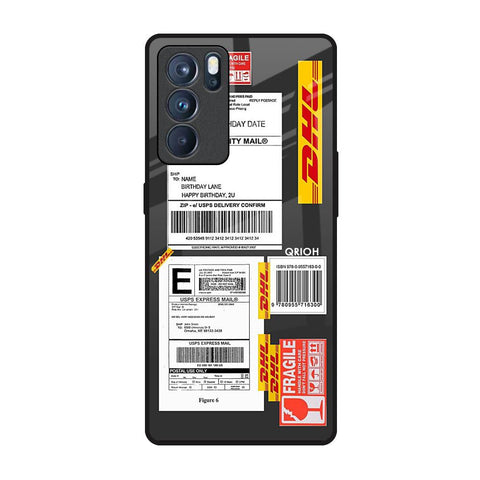 Cool Barcode Label Glossy Case For Oppo Reno6 Pro