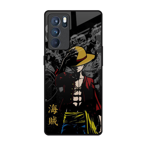 Dark Luffy Glossy Case for Oppo Reno6 Pro