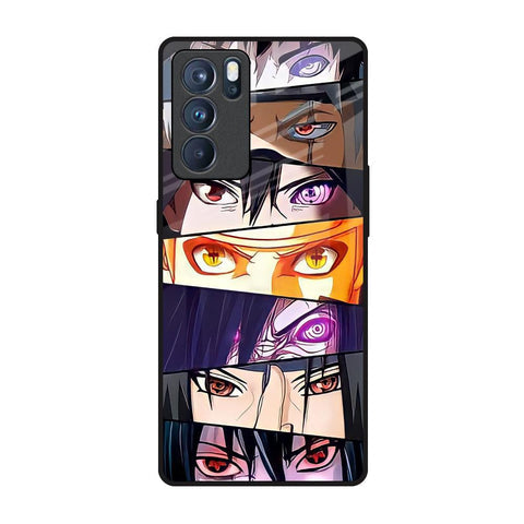 Anime Eyes Glossy Case for Oppo Reno6 Pro