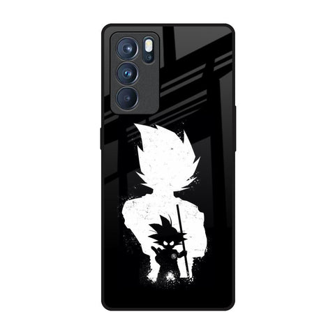 Monochrome Goku Glossy Case for Oppo Reno6 Pro