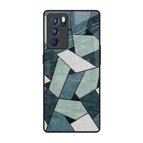 Abstact Tiles Glossy Case for Oppo Reno6 Pro