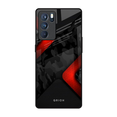 Modern Camo Abstract Glossy Case for Oppo Reno6 Pro