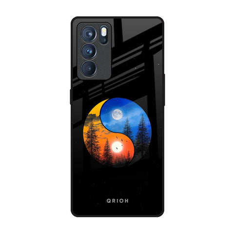 Yin Yang Balance Glossy Case for Oppo Reno6 Pro