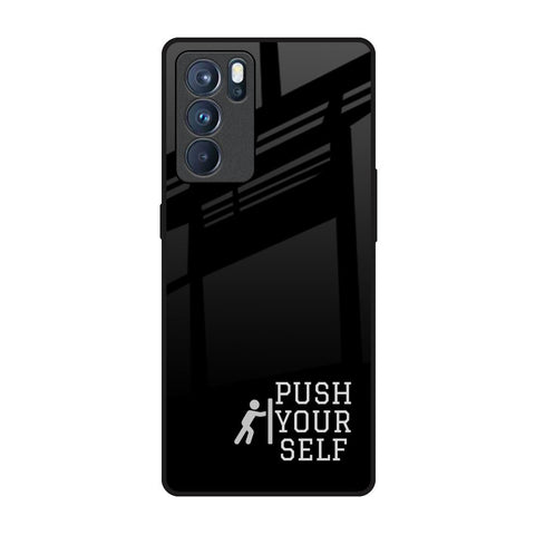 Push Your Self Glossy Case for Oppo Reno6 Pro