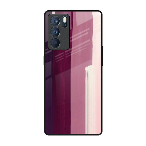 Brush Stroke Art Glossy Case for Oppo Reno6 Pro