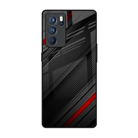 Modern Abstract Glossy Case for Oppo Reno6 Pro