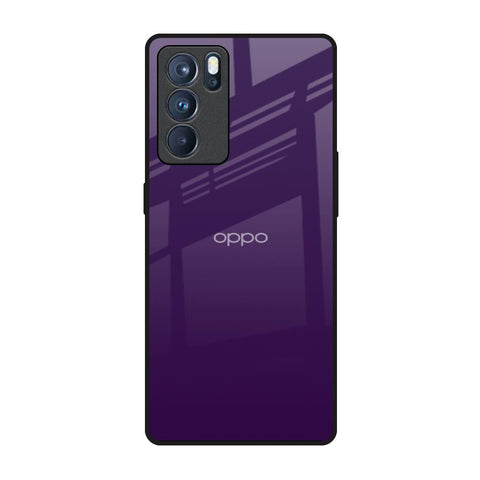 Dark Purple Glossy Case for Oppo Reno6 Pro