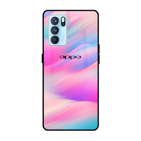 Colorful Waves Glossy case for Oppo Reno6 Pro