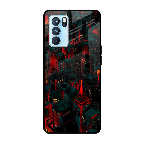 City Light Glossy Case For Oppo Reno6 Pro