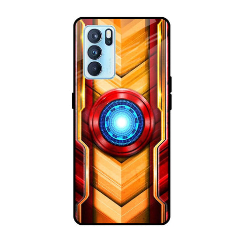 Arc Reactor Glossy Case for Oppo Reno6 Pro