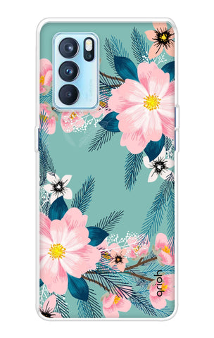 Wild flower Soft Cover for Oppo Reno6 Pro