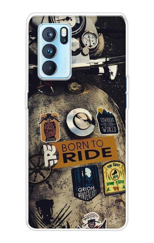 Ride Mode On Soft Cover for Oppo Reno6 Pro