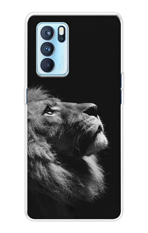 Lion Looking to Sky Soft Cover for Oppo Reno6 Pro