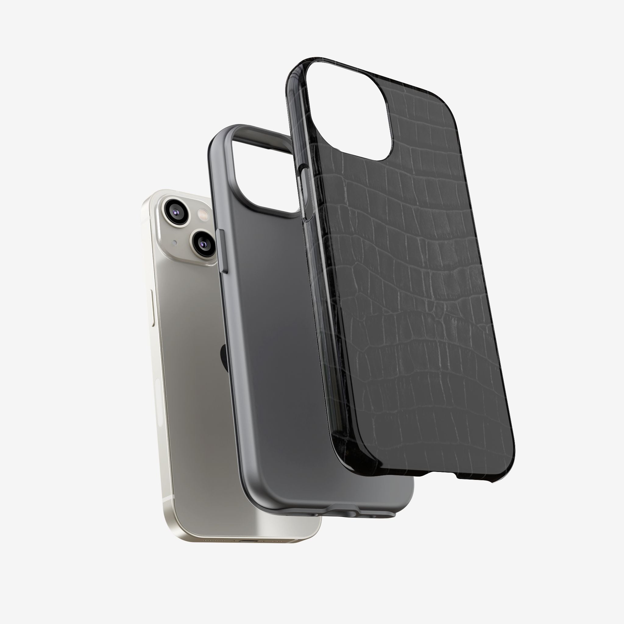 Midnight Croc Tough Case  Available For All iPhone Models