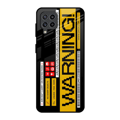 Aircraft Warning Glossy Case for Samsung Galaxy F22
