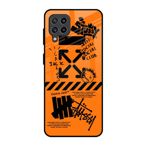 Anti Social Club Glossy Case for Samsung Galaxy F22