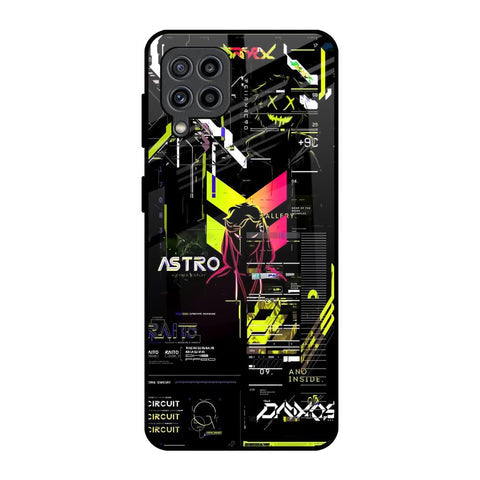 Astro Glitch Glossy Case for Samsung Galaxy F22