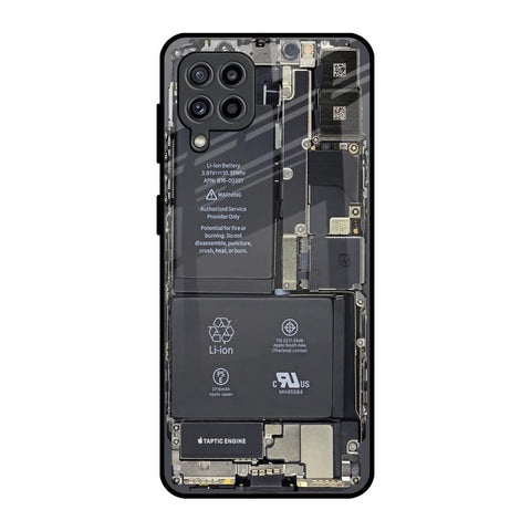 Skeleton Inside Glossy Case for Samsung Galaxy F22
