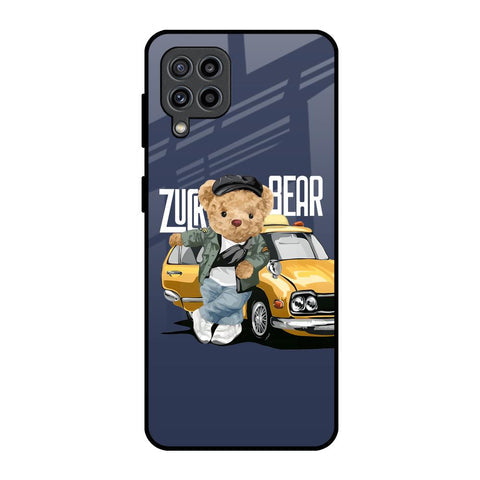 Adventurous Bear Glossy Case for Samsung Galaxy F22