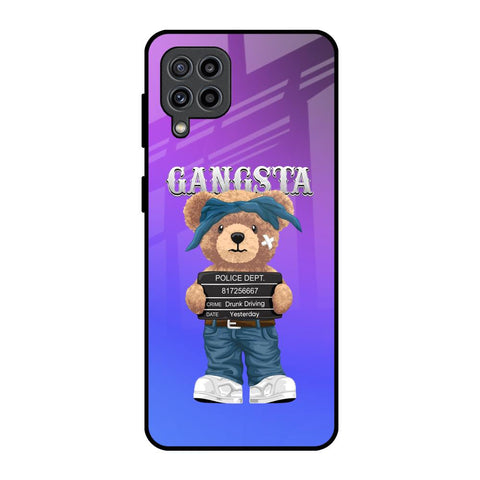 Gangsta Bear Glossy Case for Samsung Galaxy F22