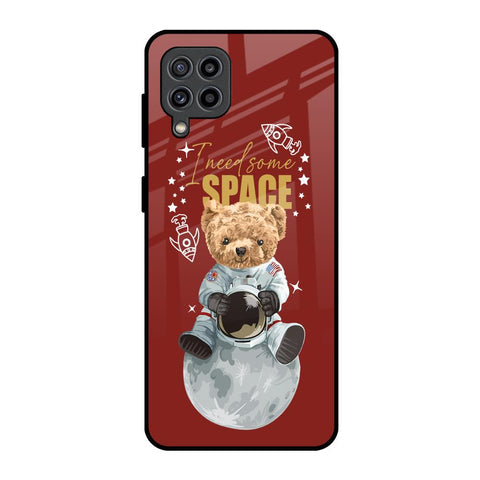 Astronaut Bear Glossy Case for Samsung Galaxy F22