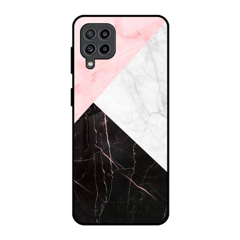 Marble Collage Art Glossy Case For Samsung Galaxy F22