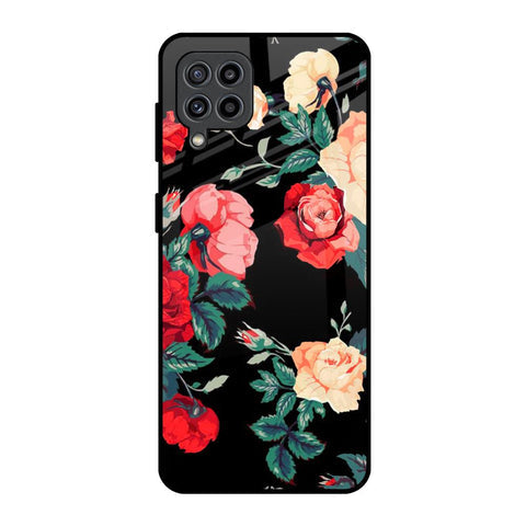 Floral Bunch Glossy Case For Samsung Galaxy F22
