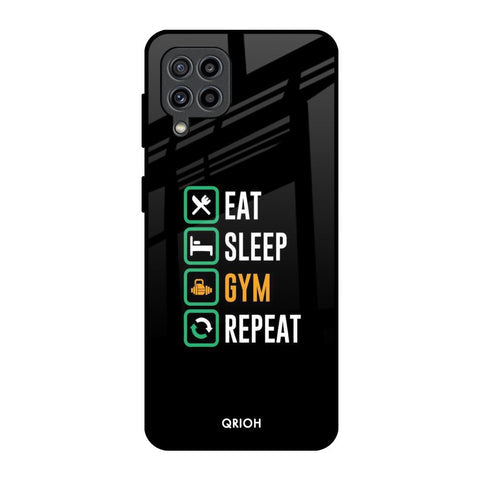 Daily Routine Glossy Case for Samsung Galaxy F22