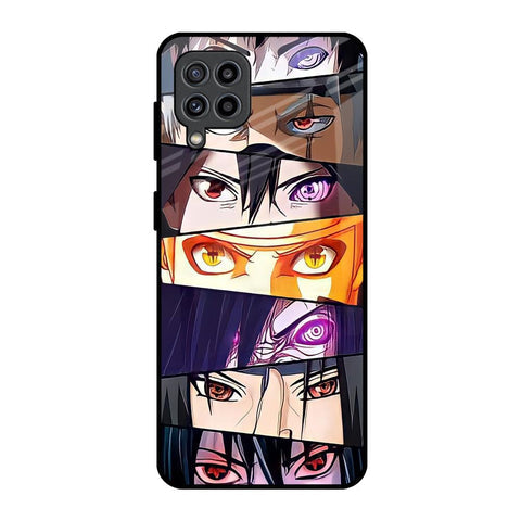 Anime Eyes Glossy Case for Samsung Galaxy F22