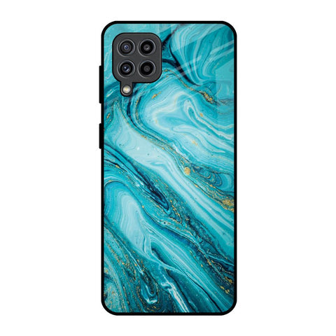 Ocean Marble Glossy Case for Samsung Galaxy F22