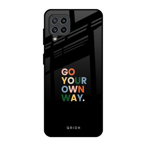 Go Your Own Way Glossy Case for Samsung Galaxy F22