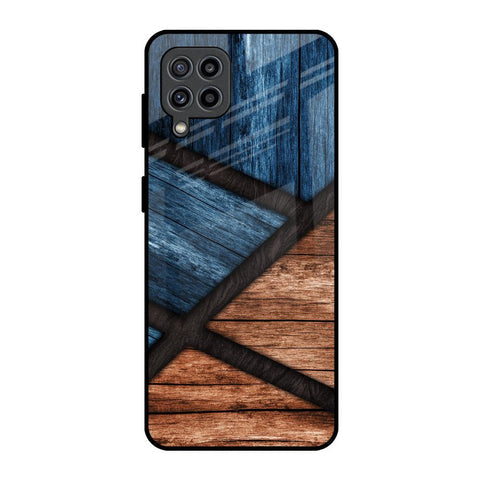 Wooden Tiles Glossy Case for Samsung Galaxy F22