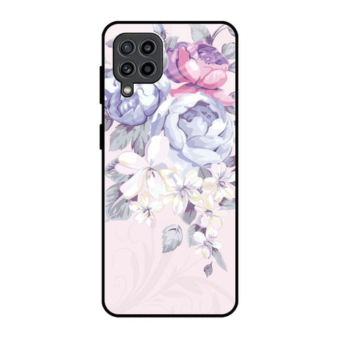 Elegant Floral Glossy Case for Samsung Galaxy F22
