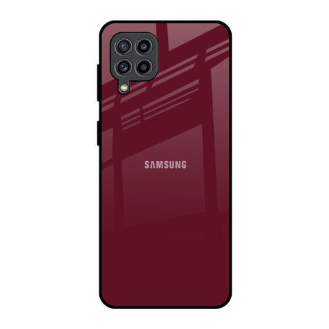Classic Burgundy Glossy Case for Samsung Galaxy F22