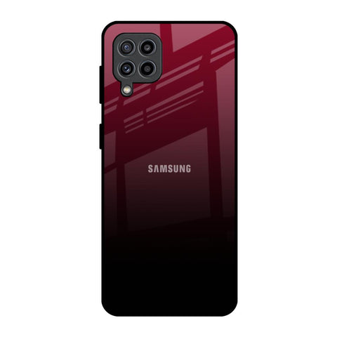 Wine Red Glossy Case For Samsung Galaxy F22