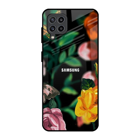 Flowers & Butterfly Glossy Case for Samsung Galaxy F22