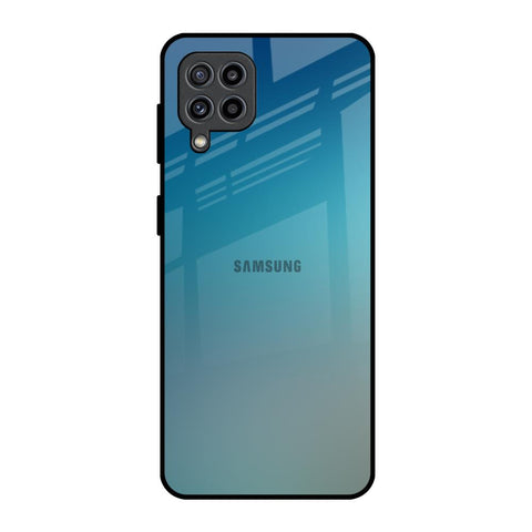 Sea Theme Gradient Glossy Case for Samsung Galaxy F22
