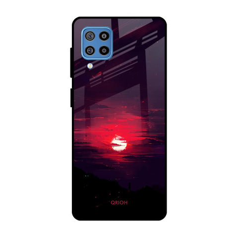 Morning Red Sky Glossy Case For Samsung Galaxy F22